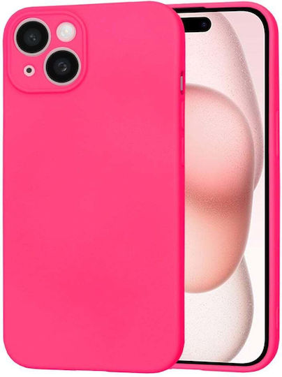 Techsuit Softflex Back Cover Fuchsia (iPhone 15)