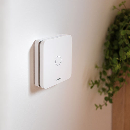 Pachet Netatmo Homekit cu Senzor Inteligent de Monoxid de Carbon și Senzor Inteligent de Fum