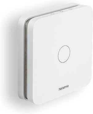 Pachet Netatmo Homekit cu Senzor Inteligent de Monoxid de Carbon și Senzor Inteligent de Fum