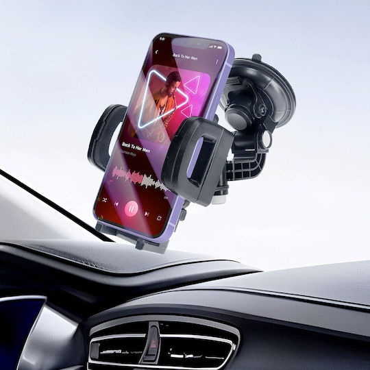 Avizar Auto-Halterung Smartphone Ultra Stabil Starre Verstellbare Halterung Schwarz