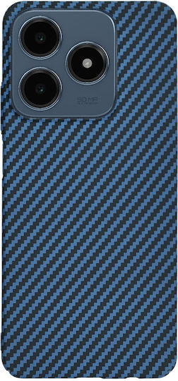 Techsuit Carbonite Fibershell Umschlag Rückseite Silikon Mehrfarbig (Realme C63)