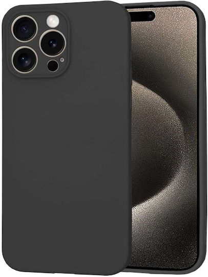 Techsuit Softflex Back Cover Black (iPhone 15 Pro Max)