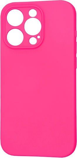 Techsuit Softflex Back Cover Fuchsia (iPhone 15 Pro)