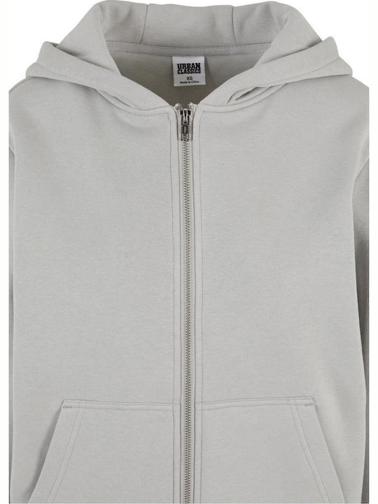 Women's Sweatshirt Jacket Hooded Lightasphalt