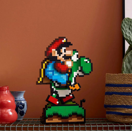 LEGO Super Mario World Mario & Yoshi Pentru 18+ Ani 1215 Bucăți