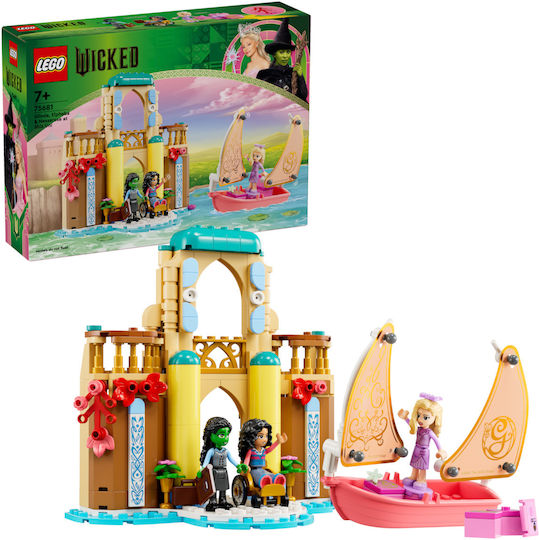 LEGO Wicked Glinda Elphaba & Nessarose La Universitatea Shiz Pentru 7+ Ani 304 Bucăți