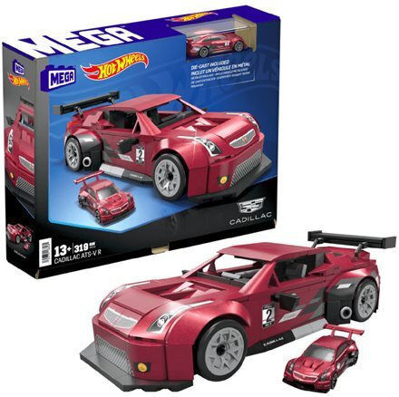 Mega Bloks Конструктори Hot Wheels Mega Cadillac ATS-V R за 13+ Години 319 Бройки