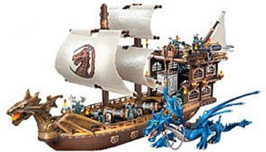 Mega Bloks Blocks Dragons Krystal Wars Man O' War for 8+ Years 250pcs