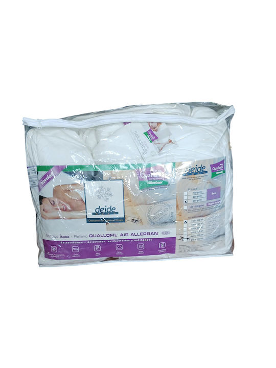 Manterol Casa Πάπλωμα Μονό 150x220εκ. Λευκό 350 GSM 13.5 togs