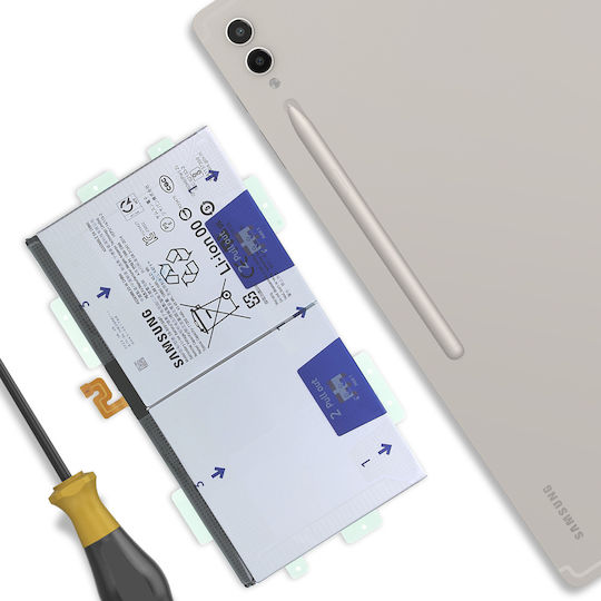 Clappio Internal Battery Samsung Tab S9 Ultra 11200mAh Model EB-BX916ABY Black