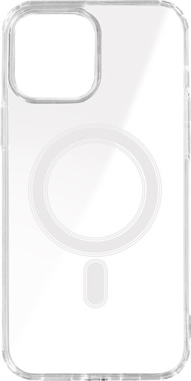 Swissten Umschlag Rückseite Silikon Transparent (iPhone 13)