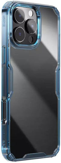 Nillkin Nature Tpu Pro Umschlag Rückseite Silikon mit Band Blau (iPhone 17 Pro Max / iPhone 17 Pro / iPhone 16 Pro Max)