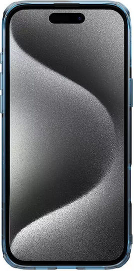 Nillkin Nature Tpu Pro Umschlag Rückseite Silikon mit Band Blau (iPhone 17 Pro Max / iPhone 17 Pro / iPhone 16 Pro Max)