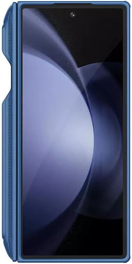 Nillkin Super Frosted Shield Umschlag Rückseite Silikon Blau (Galaxy Z Fold6)