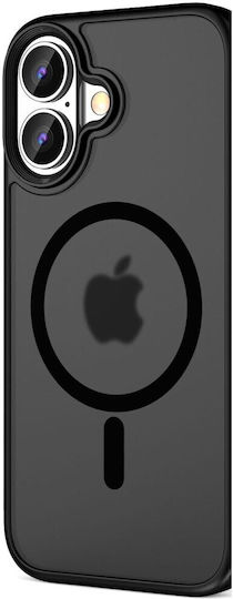 Tech-Protect Magmat Magsafe Back Cover Πλαστικό 2mm Matte Black (iPhone 16 Plus)