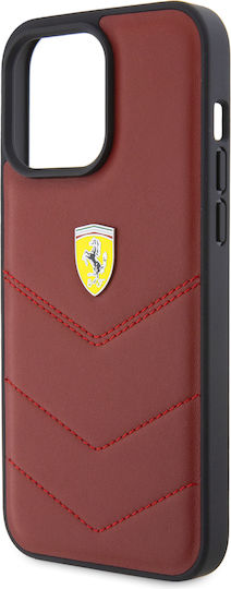 Ferrari Back Cover Plastic Red (iPhone 15 Pro Max)