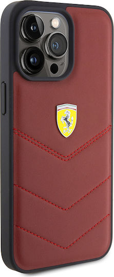 Ferrari Back Cover Plastic Red (iPhone 15 Pro Max)