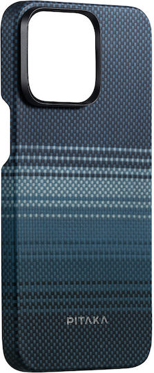 Pitaka Magez Back Cover Aramid Fiber 0.75mm Multicolour (iPhone 15 Pro Max)