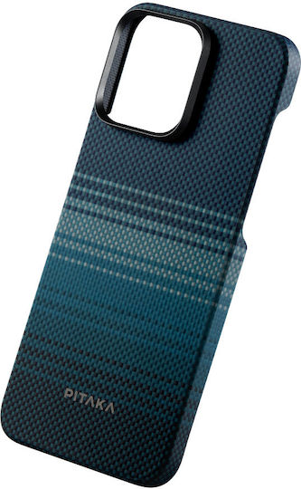 Pitaka Magez Back Cover Aramid Fiber 0.75mm Multicolour (iPhone 15 Pro Max)