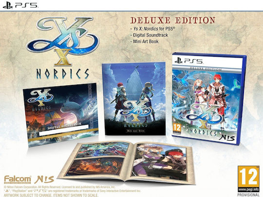 Ys X: Nordics Deluxe Edition PS5 Game