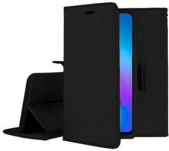 Plus Wallet Δερματίνης / Πλαστικό / Σιλικόνης Μαύρο (Huawei P Smart+)