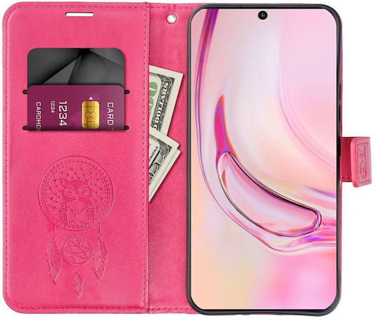 Mezzo Книга Силикон Лилав (Redmi Note 13 Pro 4G / Poco M6 Pro 4G)