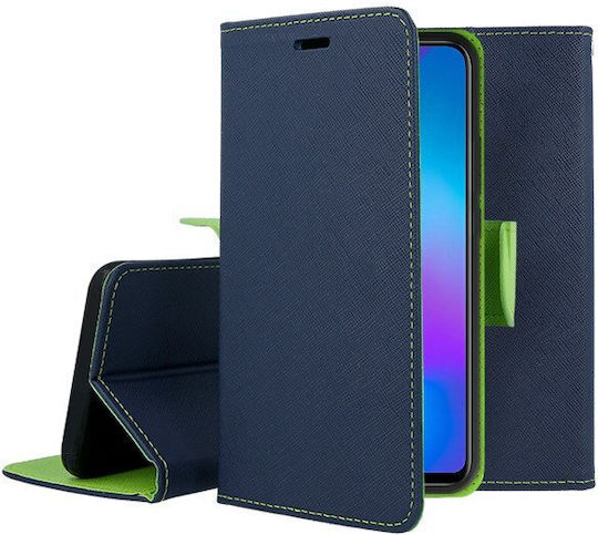 Plus Wallet Piele artificială / Plastic / Silicon Albastru marin (Huawei P Smart+)