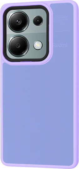 Techsuit Halofrost Back Cover Σιλικόνης με Λουράκι Μωβ (Redmi Note 13 Pro 4G / Poco M6 Pro 4G)