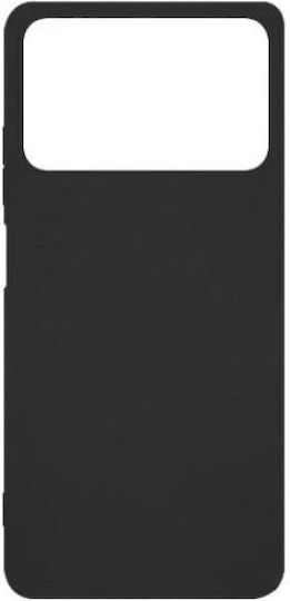Back Cover Σιλικόνης Μαύρο (Poco M4 Pro)
