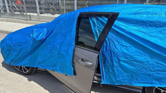 Covers for Car 483x178x119cm Waterproof Secured with Elastic