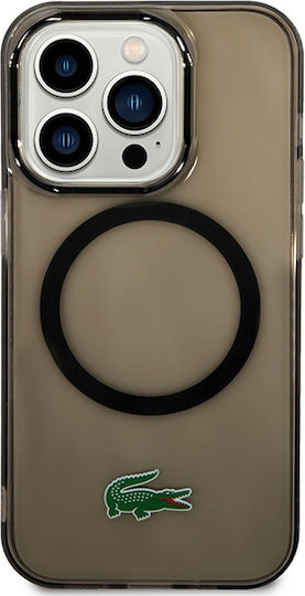 Lacoste Back Cover Plastic Negru (iPhone 14 Pro)