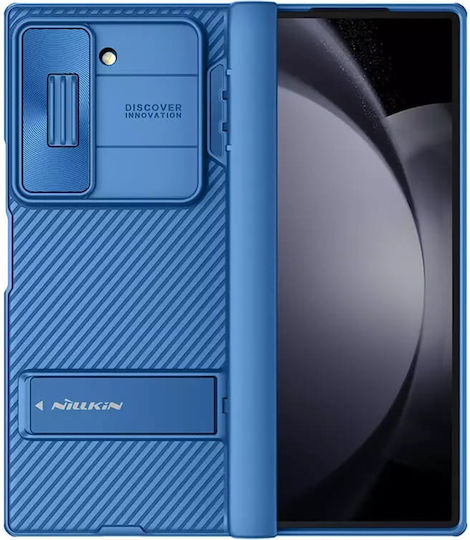 Nillkin CamShield Pro Bracket Back Cover Plastic / Silicone Blue (Galaxy Z Fold6)