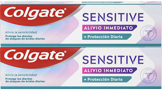 Colgate Sensitive Instant Relief Toothpaste 2x75ml