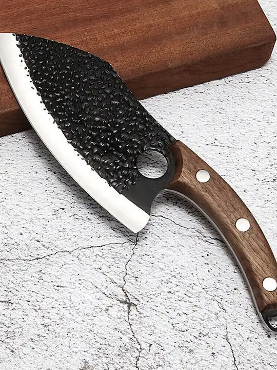 Elite Hunt Steel Kitchen Spatula Wooden Handle 29 Cm