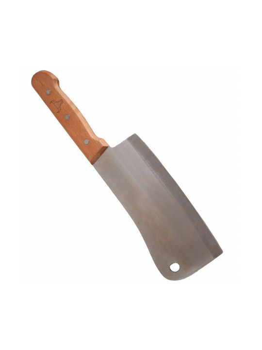 Edelstahl Küchenlöffel Mit Holzgriff 32 Cm