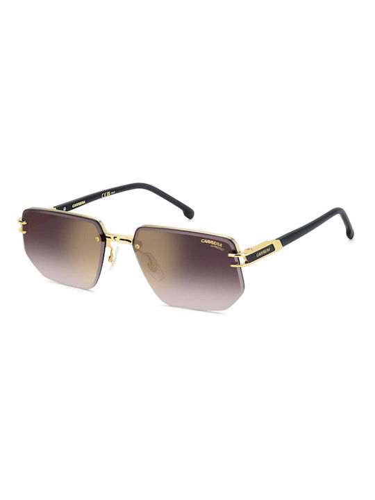 Carrera Sunglasses with Gold Metal Frame and Pink Gradient Lens 1070/S I46/YK