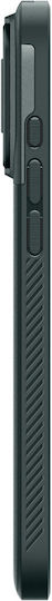 Spigen Optik Armor MagFit Umschlag Rückseite Silikon 2mm Abyss Green (iPhone 17 Pro Max / iPhone 17 Pro / iPhone 16 Pro Max)