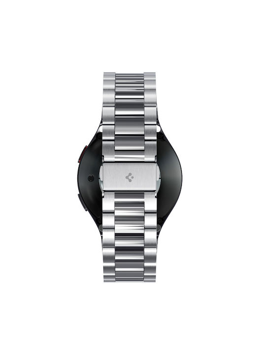 Spigen Modern Fit 316l Λουράκι Ανοξείδωτο Ατσάλι Ασημί (Samsung Galaxy Smartwatch 7, Watch 6 Classic, Watch 6)