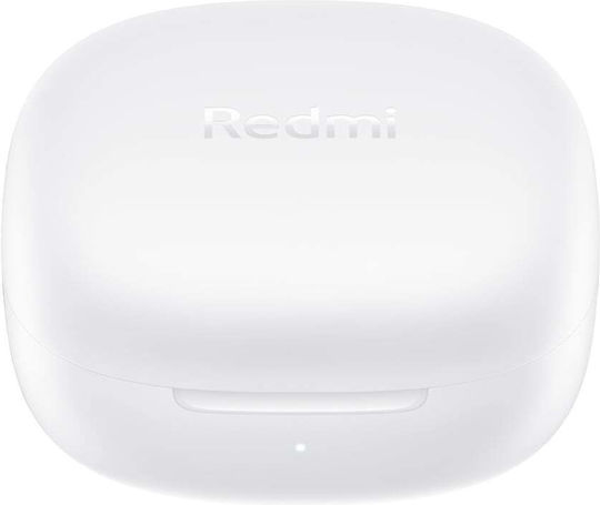 Xiaomi Redmi Buds 6 Play Bluetooth Handsfree Earphones with Sweat Resistance and Charging Case White