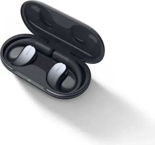 Xiaomi OpenWear Stereo Open Ear Bluetooth Handsfree Ακουστικά με Αντοχή στον Ιδρώτα και Θήκη Φόρτισης Cosmic Gray