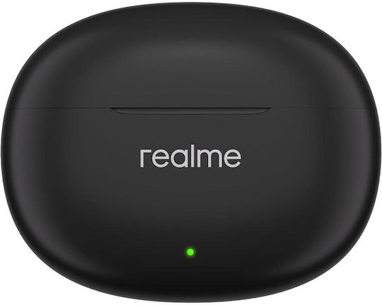 Realme Buds T110 Bluetooth Handsfree Earphones with Sweat Resistance and Charging Case Black