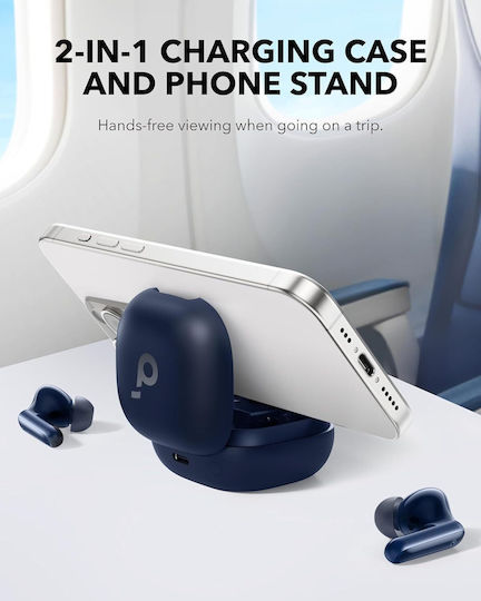 Soundcore by Anker P40i In-ear Bluetooth Handsfree Earphones with Sweat Resistance and Charging Case Blue