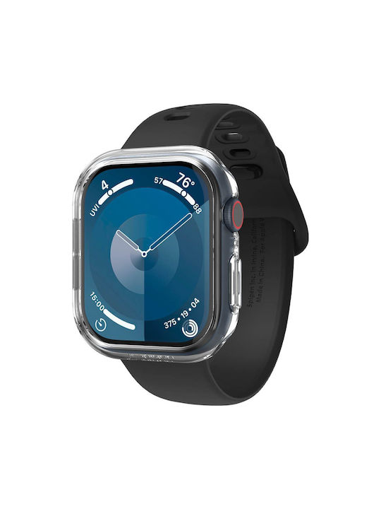 Spigen Thin Fit Plastic Case in Transparent color for Apple Watch Series 10 46mm
