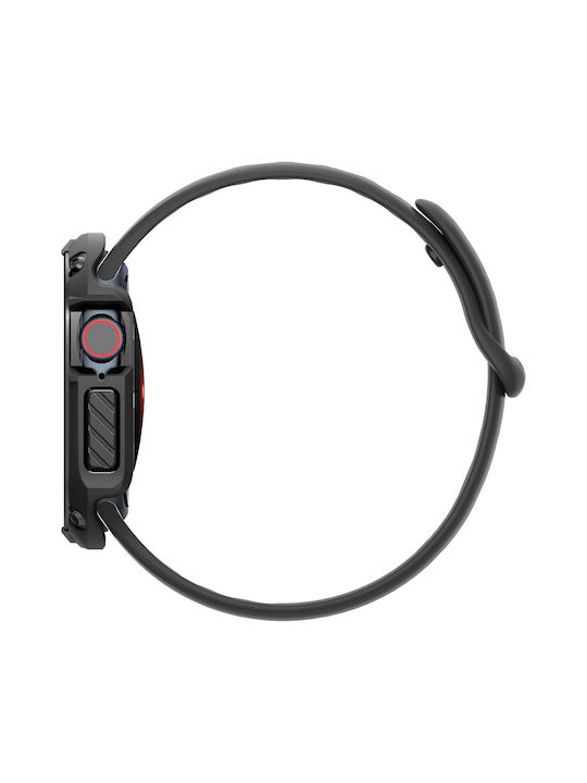 Spigen Tough Armor Plastic Case in Black color for Apple Watch Series 10 - 46mm