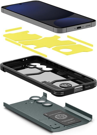 Spigen Tough Umschlag Rückseite Silikon / Kunststoff 0.3mm Grün (Galaxy S24 FE)