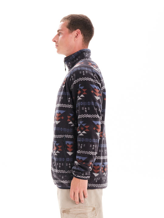 Ανδρική Ζακέτα Fleece Πολύχρωμη