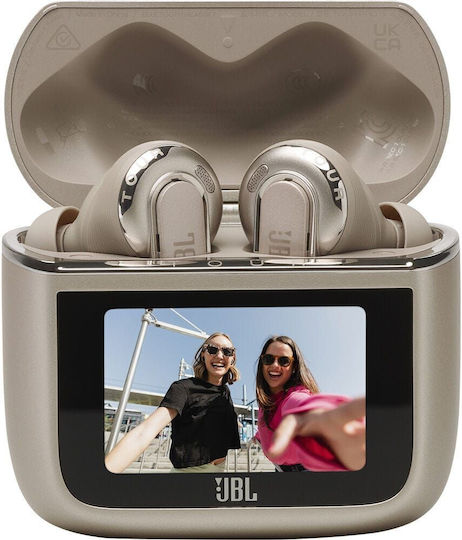 JBL Tour Pro 3 In-ear Bluetooth Handsfree Ακουστικά με Θήκη Φόρτισης Latte