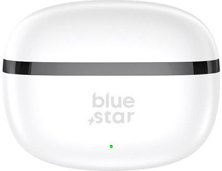 Blue Star AC20C In-ear Bluetooth Handsfree Earphones with Charging Case White
