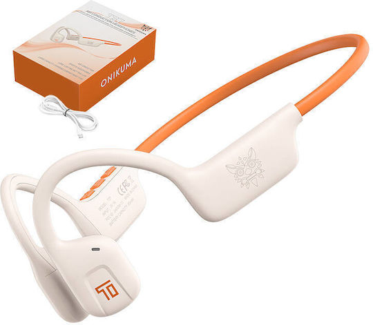 Onikuma T37 Open Ear Bluetooth Handsfree Earphones White