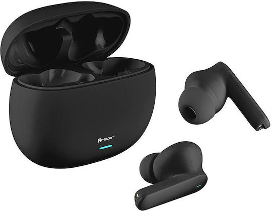 Tracer S1 ANC In ear Bluetooth хендсфри Слушалки с Устойчивост на Пот и Кутийка за Зареждане Черен